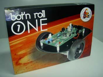Building the Bot n Roll robot Each team is given a Bot n Roll robotic Kit, which comes with all the electronic components, mechanical parts, batteries and charger, a DVD with software, drivers and a