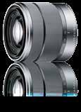 M mode, 1/3 sec., F11.0, ISO 0, Auto white balance Photo: Shinya Morimoto Standard zoom E 18-55mm F3.5-5.6 OSS SEL1855 At 18 mm At 55 mm Aspherical lens Max.