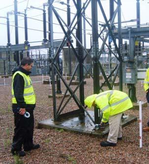 Switchyard and substation earths are another good application for stake less testing. The method is ideal for checking connections to earth mats.