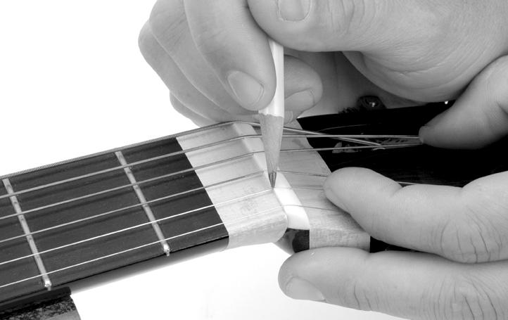 If your neck has uneven fret heights, you must level them in order to read the frets accurately (see Leveling the frets ).