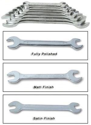 NVR-101 Double Ended Open Jaw Spanners (Long Patterned Cold Stamped-Professional) DIN 3110,