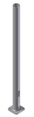 Post Top Luminaire Poles ABS Bases: AP-0804 Old Towne I AP-0801 Old Towne I Light Pole, 3-1/2 OD Steel w/ Hand Hole AP-0220- - 2.38 x 3.5 Hand Hole 10 5.5-6.