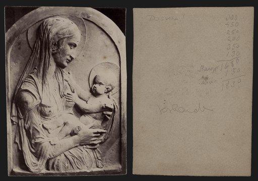 PRESS RELEASE 22 April 2013 Images Madonna with Child, school of Donatello.