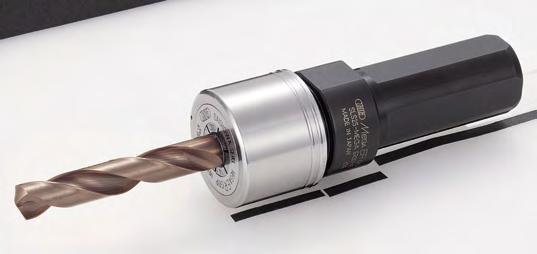 ATHE TOOING Collet Chuck System MEGA ER GRIP Clamping diameter: ø2.75 - ø Popular 8 (single angle) taper ER collet. Achieves stable machining with highly accurate chucking repeatability.