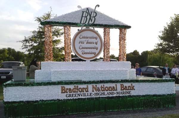 Bradford National Bank Travel Club Upcoming Events July 13 Missouri Botanical Garden Lantern Festival August 17 Charlie Birger: Southern