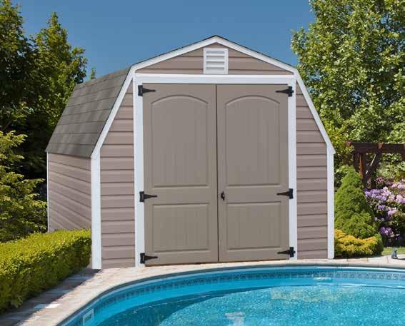 This line of portable storage buildings is great if all you need is a place to store your lawn mower, your gardening tools & supplies, children s bike and