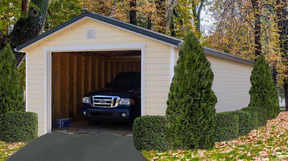(see page 17 for more details) Raised panel overhead garage door without glass $425 GARAGE Are you still unsure what you should do with your car and lack of storage?