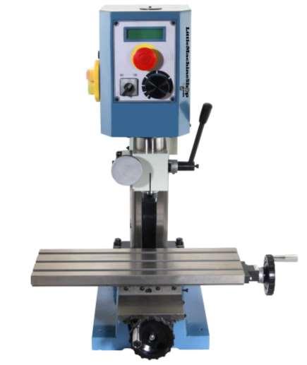 Features 7 8 9 2 3 4 0 2 3 5 6. Motor controls 2. Z-axis fine feed knob 3. Spindle 4. Table 5. Saddle 6. Y-axis hand wheel 7. Z-axis coarse feed handle 8.