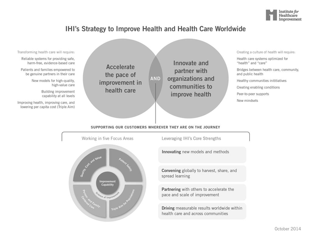 Gail, insert updated IHI Strategy on a page Setting the Stage: Why NASA?