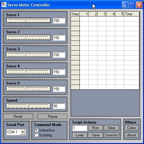 Overview: Images Company s SMC-05 Servomotor Controller allows the control of five hobby servomotors (Hitec/Futaba).