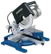 CROSSCUT AND MITRE SAWS COMMON FEATURES For all cutting tasks, ideal for interiors For cutting wood, coated panels and plastics Induction motor soft and powerful With electronic motor brake Stable