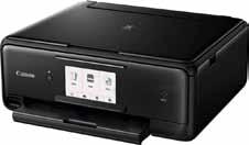 Prints can last over 100 years PIXMA TS8050 TiS Ref: Black: CANONTS8050-1369C008 Red: CANONTS8052-1369C048 Wireless Print, Copy, Scan, Cloud Link Printing and scanning with PIXMA Cloud Link Print