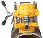 The JK150 has a 5/8 (16mm) capacity drill chuck to accommodate all sizes of hole saws and hole saw arbors. An integral motor and gear reduction optimizes performance of large diameter hole saws.