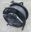 PRO BEAM Accessories Radiall provides cable assemblies with various field orientated accessories such as reels and