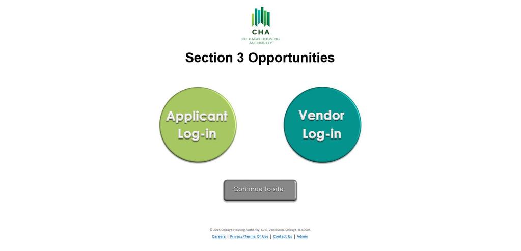 SECTION 3 OPPORTUNITIES Please visit http://section3jobs.