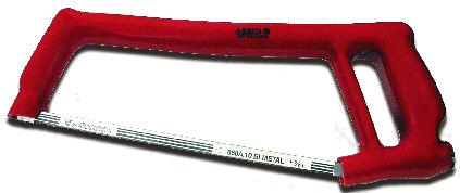 80 3 Hacksaw With insulated wing bolt for blade tension Insulation of soft, non-brittle plastic Saw-blade no.