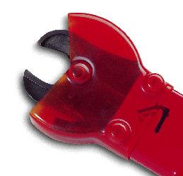 Cable Cutter The sickle shaped blades ensure a very precise and clean cut; Curved cutting edge for extra safety Face-ground cutters made of hardened chrome vanadium steel; Adjustable pivot screw