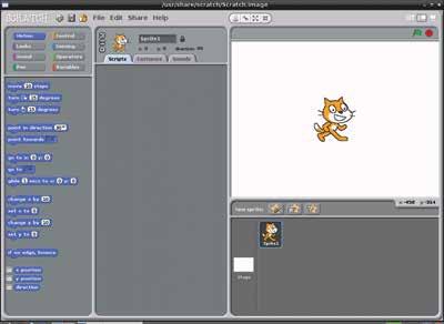 ...cont d Blocks Palette: In Scratch, you give the computer commands by using blocks, which are instructions that fit together like jigsaw pieces.