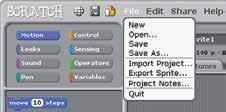 24 Introducing Scratch Click Examples on the left of the file browser to find some demo projects.