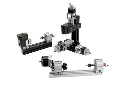 Please Note: Matrix Supply four different Micro CNC Machine Kits, these are shown below.