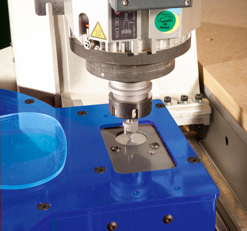 ATC - Automatic Tool Changer Combined with an HSD quick-release spindle, and using an automatic carousel with 7 or 21