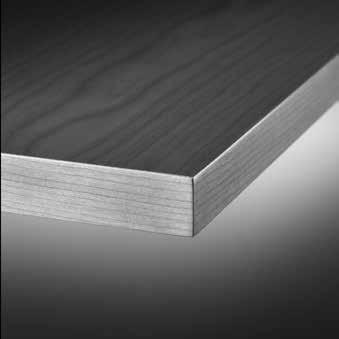 Self Edged SE 1 plywood core with a 1 /16 veneer edging, all corners are eased slightly, referred to as self edged.