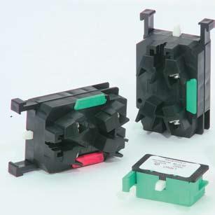 IEC Modular Non-Fused C o n ts ae cr t i ebl s DS2 o c k s 30 30m m H-Li n e Co n t a c t Bl o c k s Our H-Line Contact Blocks feature convenient snap-on secured assembly, saving valuable time and