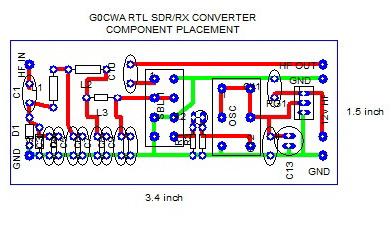 1. DC to 60 MHz input up to 125 to 185MHz output 2. C2 + C3 115pf TOTAL 3. C4 + C5 164pf TOTAL 4.