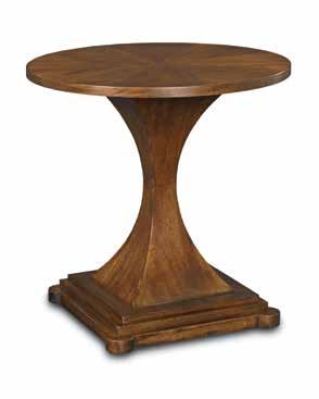 Refinements End Table Weathered Black