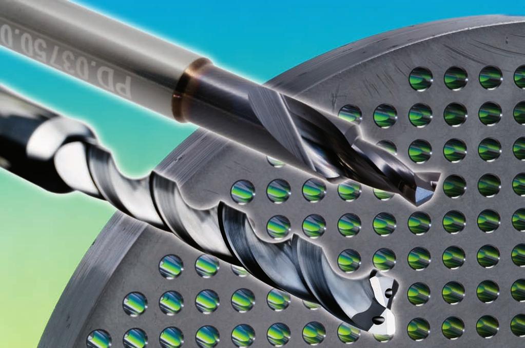 2 The ideal preparation for the drilling of deep holes Properties With conventional centering there is a considerable risk of breaking the cutting edge and drilling off-center.