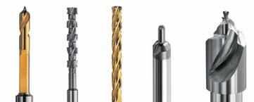 7 High performance tools from Mikron Tool CrazyDrill: for large production lots and materials difficult to machine.