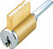 Key-In-Knob, Key-In-Lever, & Key-In-Deadbolt Cylinders Ilco KIK, KIL and KID Cylinders are machined from solid brass bar stock, engineered and are re-keyable to original manufacturers