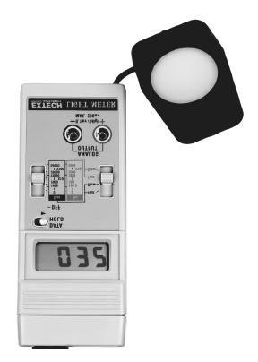 User's Manual Model 401025 Digital Light Meter INTRODUCTION Congratulations on your purchase of Extech s