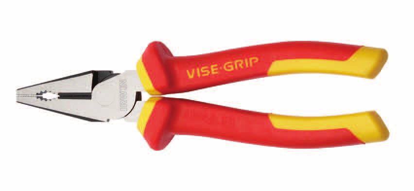 VDE PLIERS IRWIN ViseGrip VDE Pliers are fully TÜV, GS and VDE certiﬁed, meaning they are guaranteed safe for working with live electrical equipment up to AC 000V or DC 00V.
