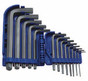 Hex Keys HOLSTER HEX KEYS SET Organisation Sizes of each key printed on the holster Holster closes and locks shut for storage T07 T07 T077 T078 T072 T073 T074