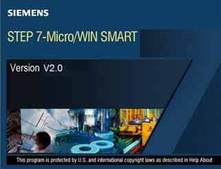 STEP 7-Micro/WIN SMART Software features: 1. New menu design 2. Fully movable window design 3. Variable definitions and notes 4. Novel wizard setting 5. Status monitoring 6.