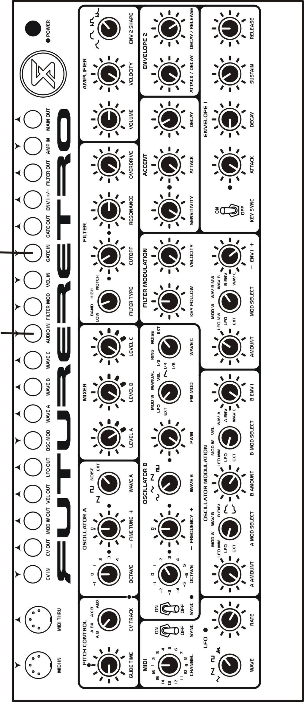 54 STRANGE BEATS Here s one way to mangle your beats. If your drum machine has stereo outputs, route one channel to the AUDIO IN jack, and the other to the GATE IN jack.