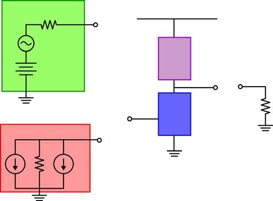 Two-Port Models (Amplifiers) i in i out v in Circuit Block v out 19 Generalized Amplifier R S V DD v = V