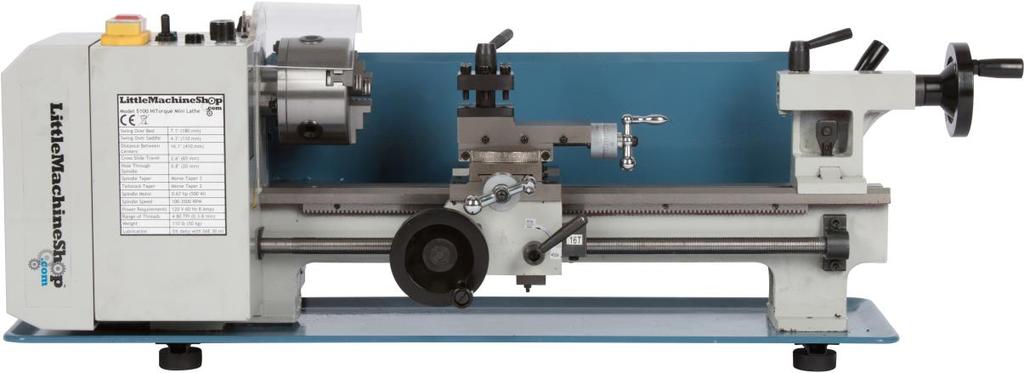 Make sure the machine is on a flat, level surface that is capable of supporting the weight of the machine plus fixtures, vise, and workpiece. Clamp work securely.