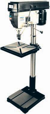 rotates and tilts to 45º right and left Slots in worktable and base permit easy clamping of the work piece Positive depth setting mechanism uses a threaded rod and two lock nuts for accuracy Built-in