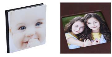 It features a printed photo cover design which complements the beautiful leather finish.