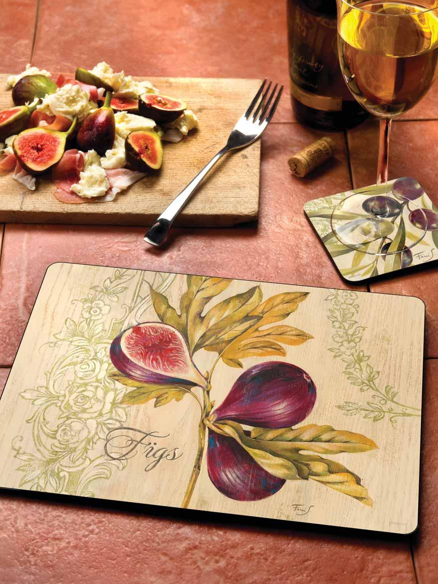 The Pimpernel fruits collection includes the beautiful Olives & Figs