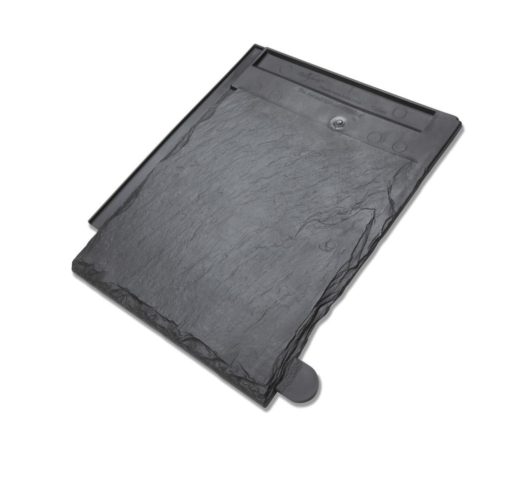 N INSTALLATION GUIDE SLATE Bellaforté Slate is a polymer roof covering carefully engineered to provide the authentic look and durability of its natural counterpart.