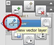 4. Create a new vector layer using
