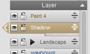 Toggle the layer folder visibility to affect all layers in the 