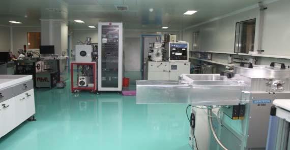 Infrastructure and Facilities Current Facilities Over 500 m 2 Cleanroom With facility for wet processing, lithography and bio-material processing.
