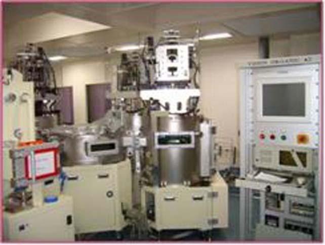 Integrated facility for fabrication of OLEDs for display and lighting and OPV modules by evaporation and spin coating.