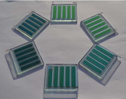 Sub-modules of size 10 cm x 10 cm On