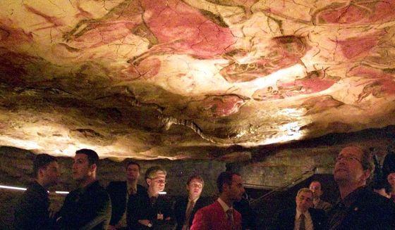 The most caves received 10 s of thousands of visitors per month Air conditioning, lighting, water vapor from respiration, CO2 and possible spoors brought in by visitors have changed the environment.