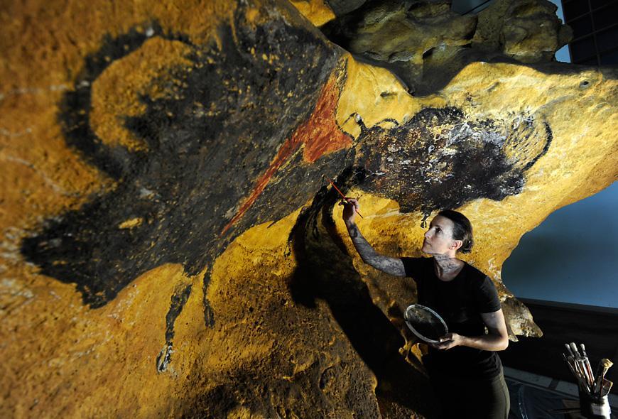 Lascaux closed in 1963 replica created and completed